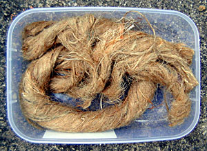 Bow Drill Fire Kit - Oakum Tinder